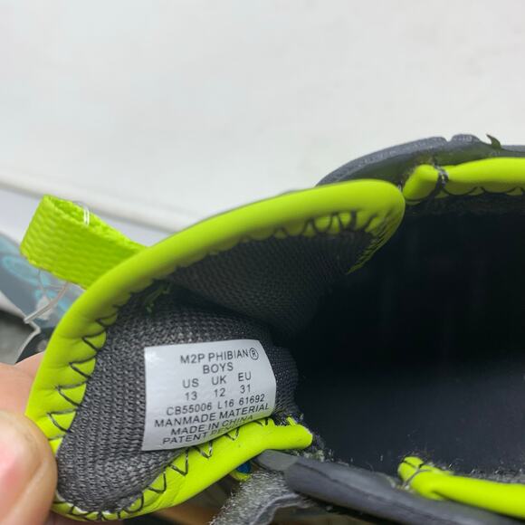 Stride Rite Toddler Boys 13 Made 2 Play Phibian Sneakers Sandals Shoes Navy Blue - Picture 3 of 9